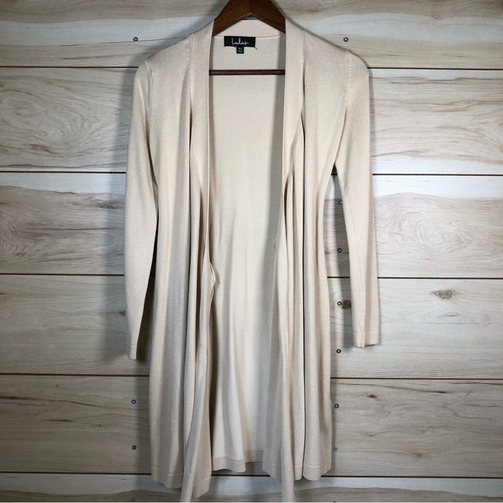 Lulus Wrap Around Cardigan